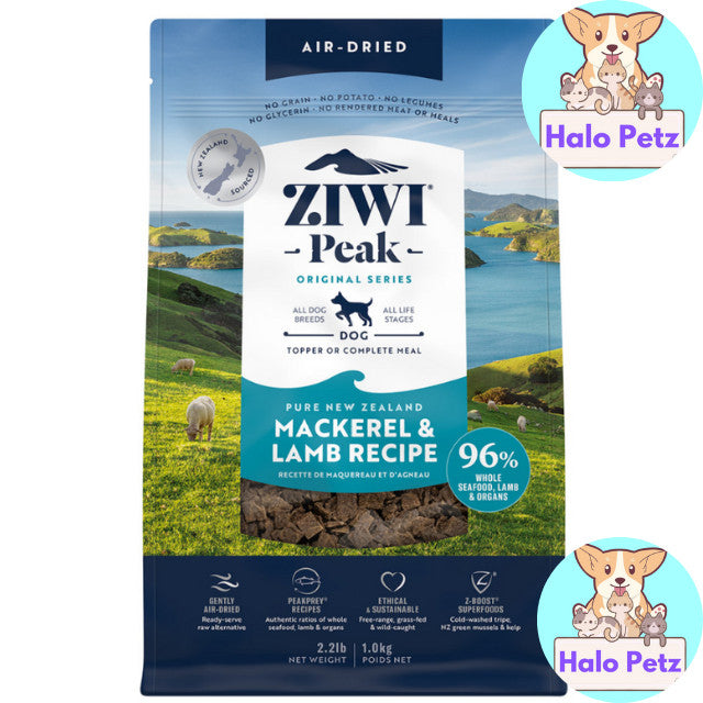 Ziwi Peak Air-Dried Dog Food 454g | New Zealand Grass-Fed & Free-Range Recipes