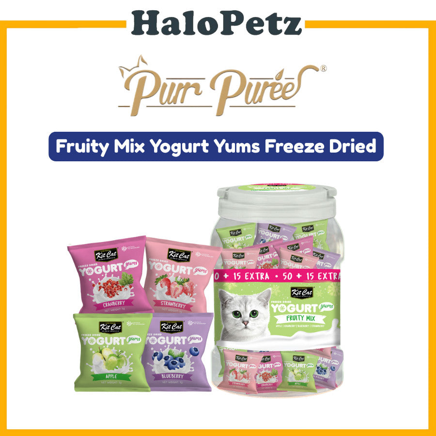 Kit Cat Purr Puree Liquid | Freeze Dried Tub Treats