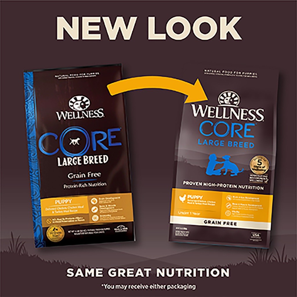 Wellness Core Dog Dry Food 18/22/24lbs