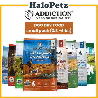 Addiction Dry Dog Food | Vegetarian | Kangaroo | Salmon | Venison | Puppy