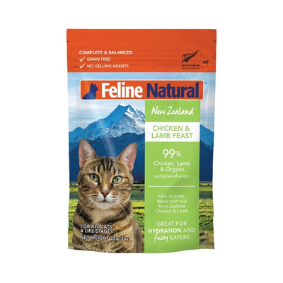 Feline Natural Pouches Cat Wet Food 85g