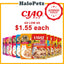 Ciao Pouch Cat Wet Food | Grilled Pouch 50g | Golden Stock 60g | Sugoi | Jelly