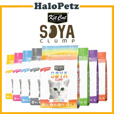 [6 Packs] Kit Cat Soya Clump Cat Litter 7L