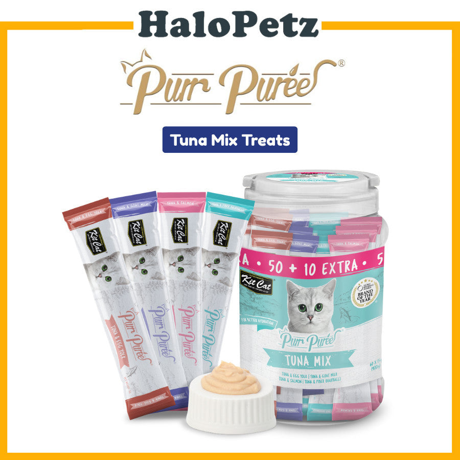 Kit Cat Purr Puree Liquid | Freeze Dried Tub Treats