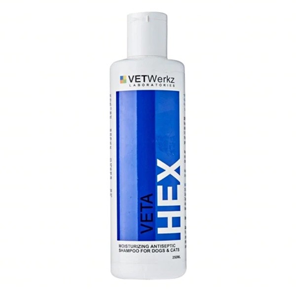 VETWerkz Vetahex Antiseptic Shampoo | dog cat