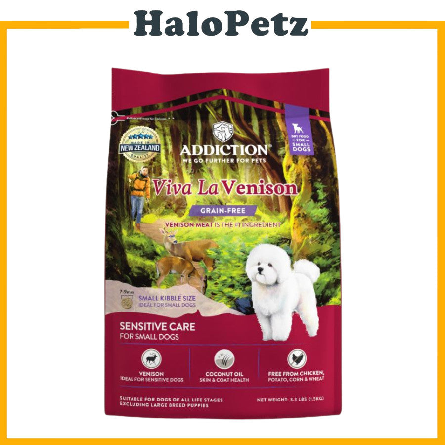 Addiction Dry Dog Food | Vegetarian | Kangaroo | Salmon | Venison | Puppy