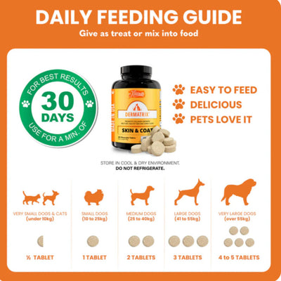 Kala Health Dermatrix Skin & Coat  45 Tablets