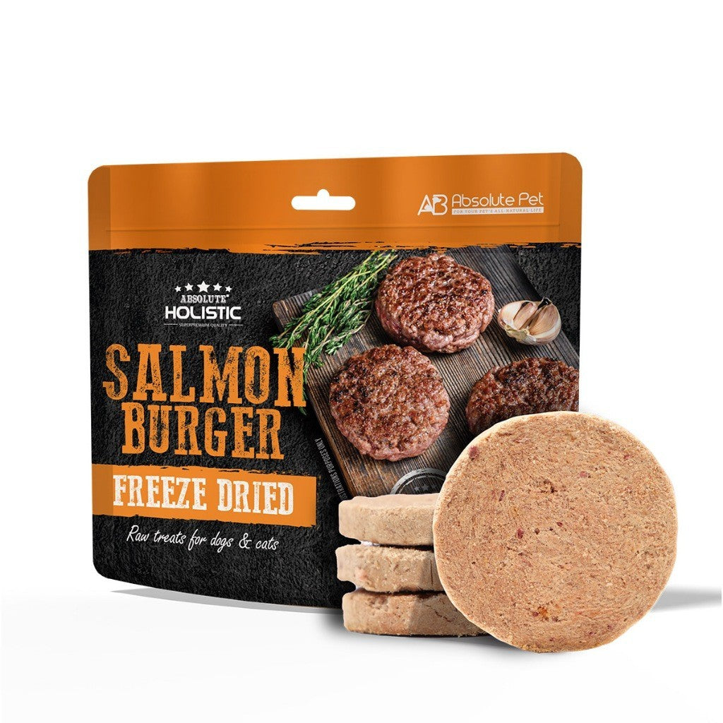Absolute Holistic Freeze Dried Treats for Cats & Dogs 60g | Burger & Rolls