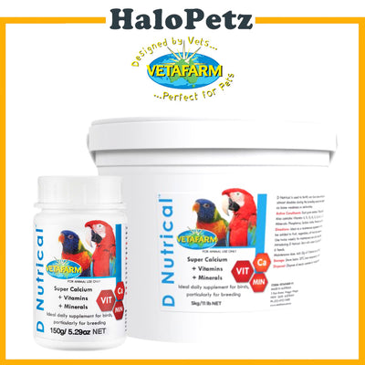 Vetafarm Bird D Nutrical 150g