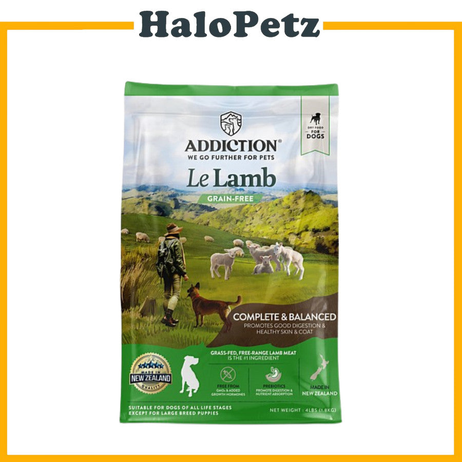 Addiction Dry Dog Food | Vegetarian | Kangaroo | Salmon | Venison | Puppy