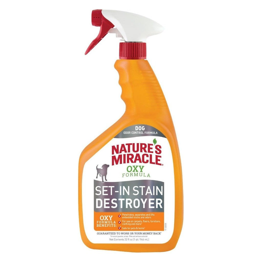 Nature's Miracle Dog Stain and Odor Remover | No More Marking | Urine Destroyer | Advance Platinum