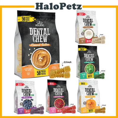 Absolute Holistic Dog Dental Chew Jumbo Pack | Grain-Free Dental Treats for Dogs