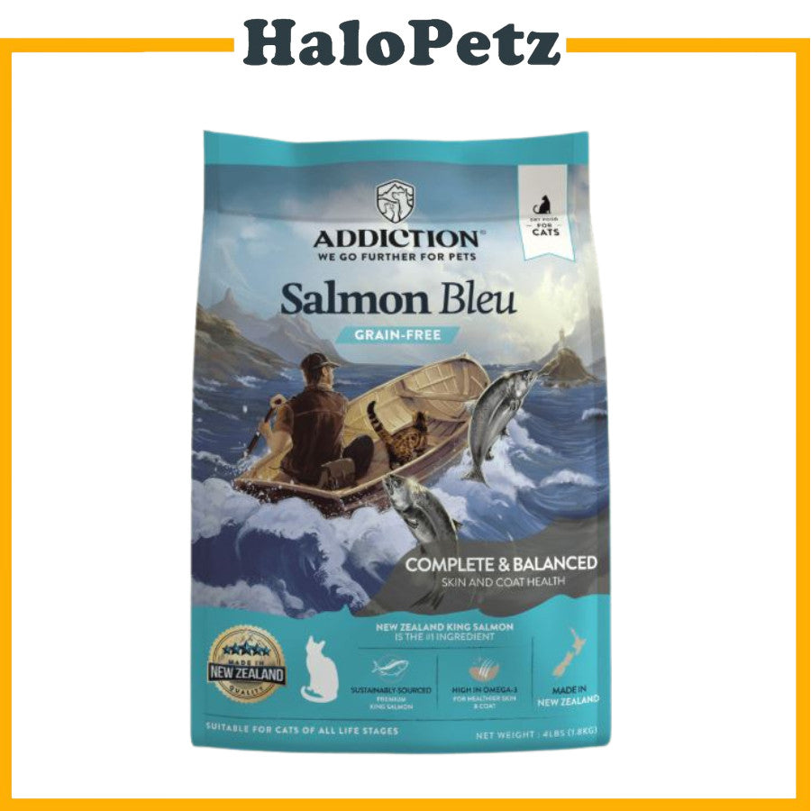 Addiction Grain Free Cat Dry Food | Wild Island | Salmon Duck Chicken | Venison