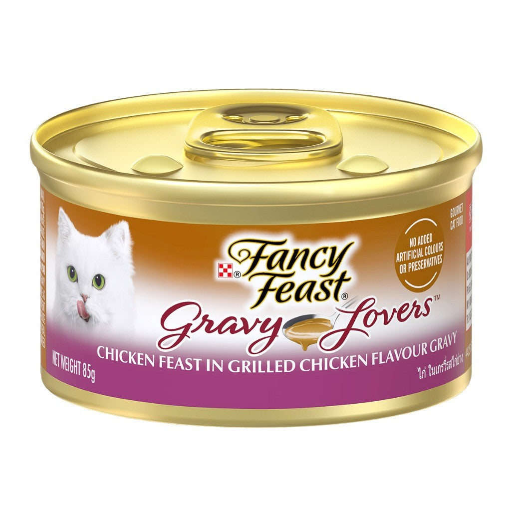 [24 Cans] Fancy Feast Cat Can Food 85g