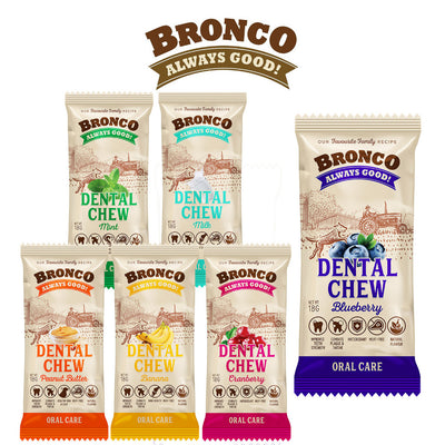 Bronco Dental Chew for Dog 18g