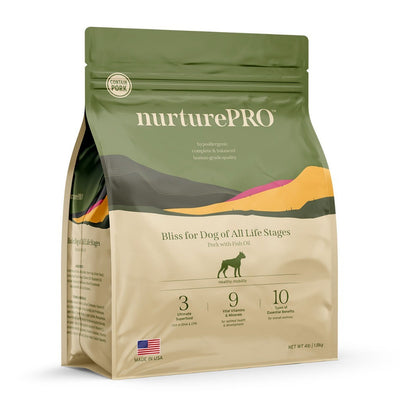 Nurture Pro Original & Nourish Life Dry Dog Food-Salmon, Chicken, Pork, Lamb