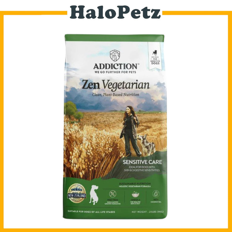Addiction Dry Dog Food | Venison | Vegetarian | Kangaroo