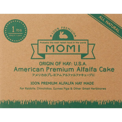 Momi Alfalfa Timothy Hay Cakes 1lb Rabbit | Guinea Pig