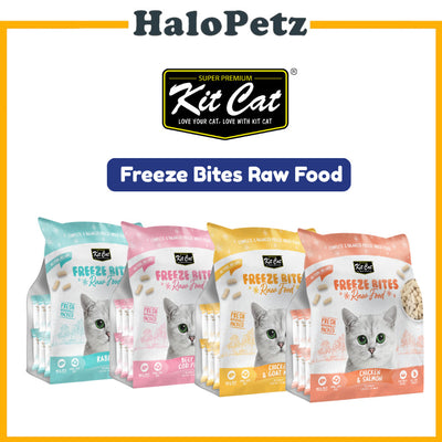 Kit Cat Freeze Bites Raw Food for Cats 225g