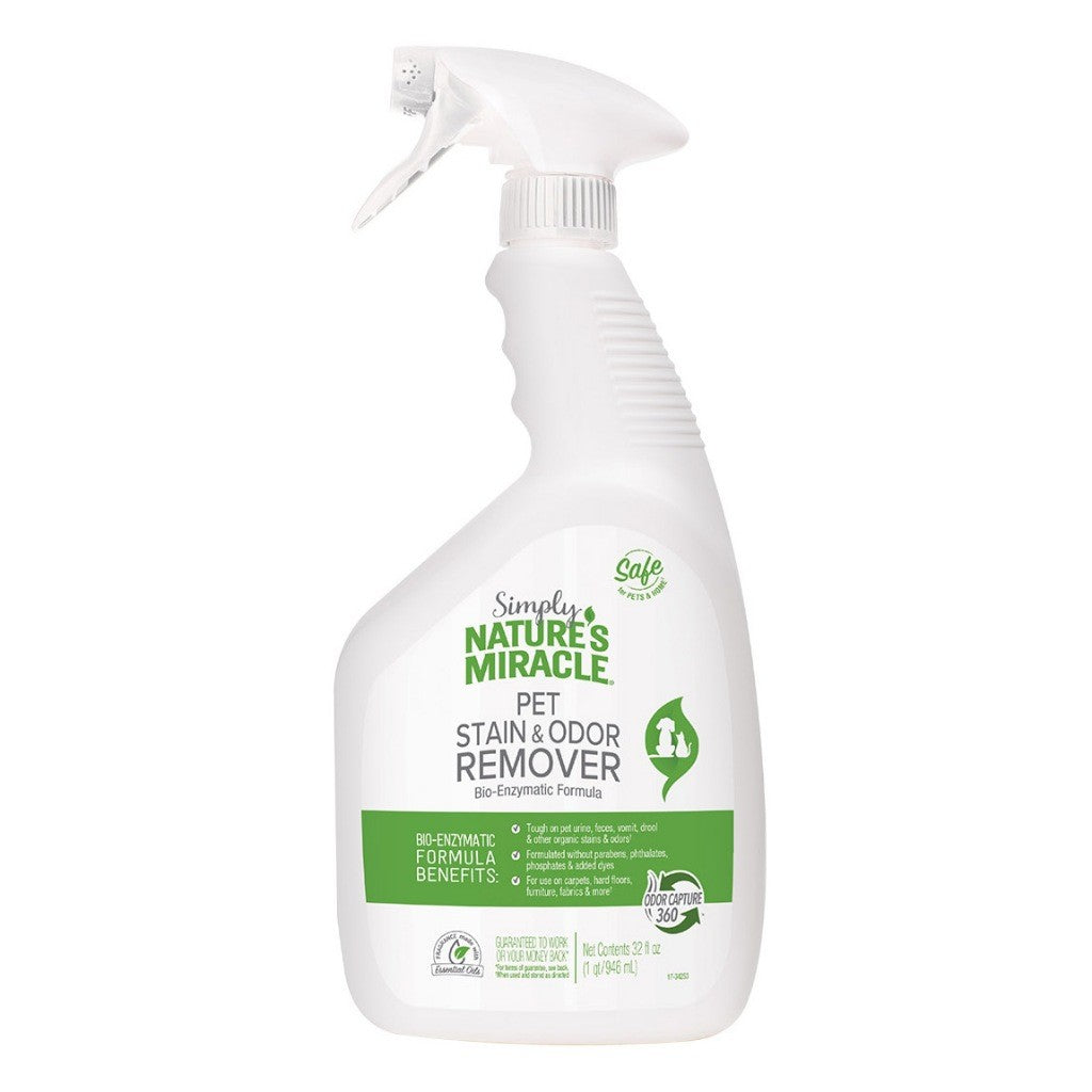Nature's Miracle Dog Stain and Odor Remover | No More Marking | Urine Destroyer | Advance Platinum