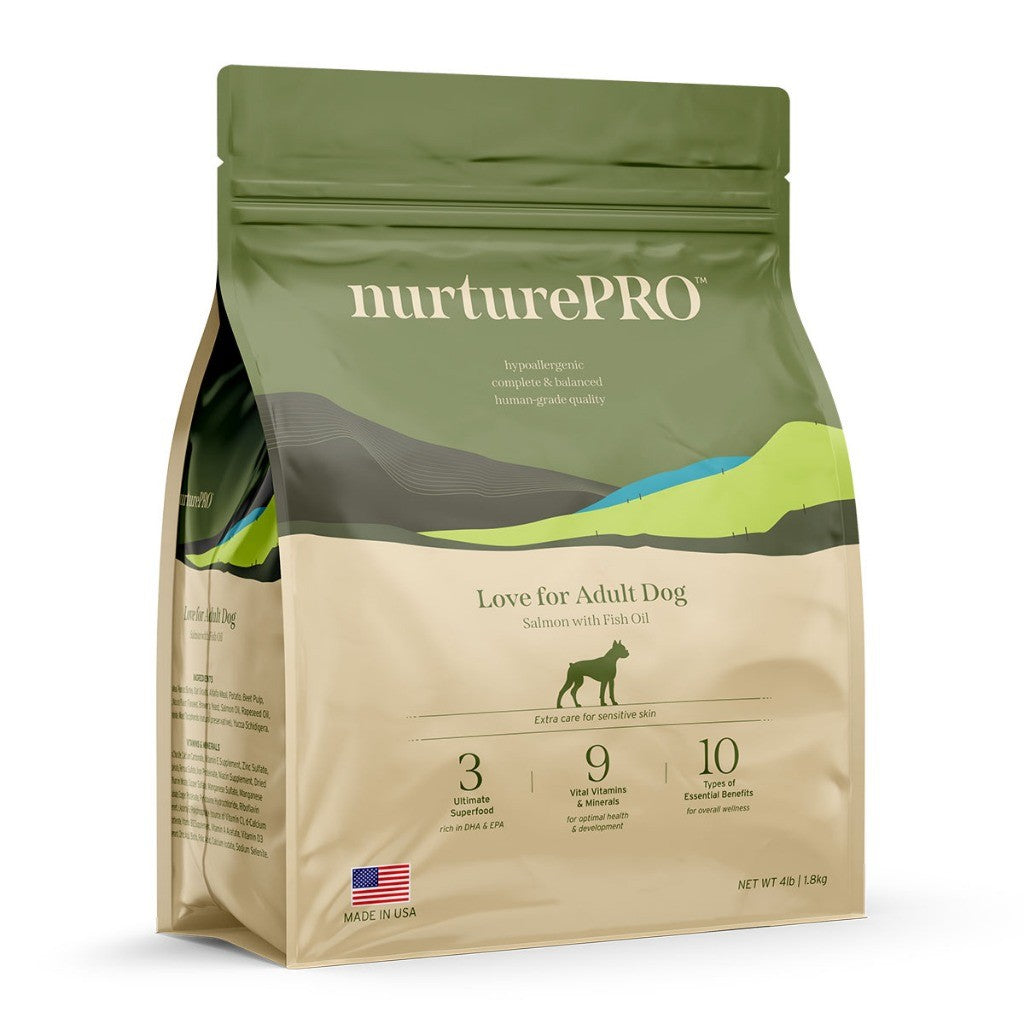 Nurture Pro Original & Nourish Life Dry Dog Food-Salmon, Chicken, Pork, Lamb