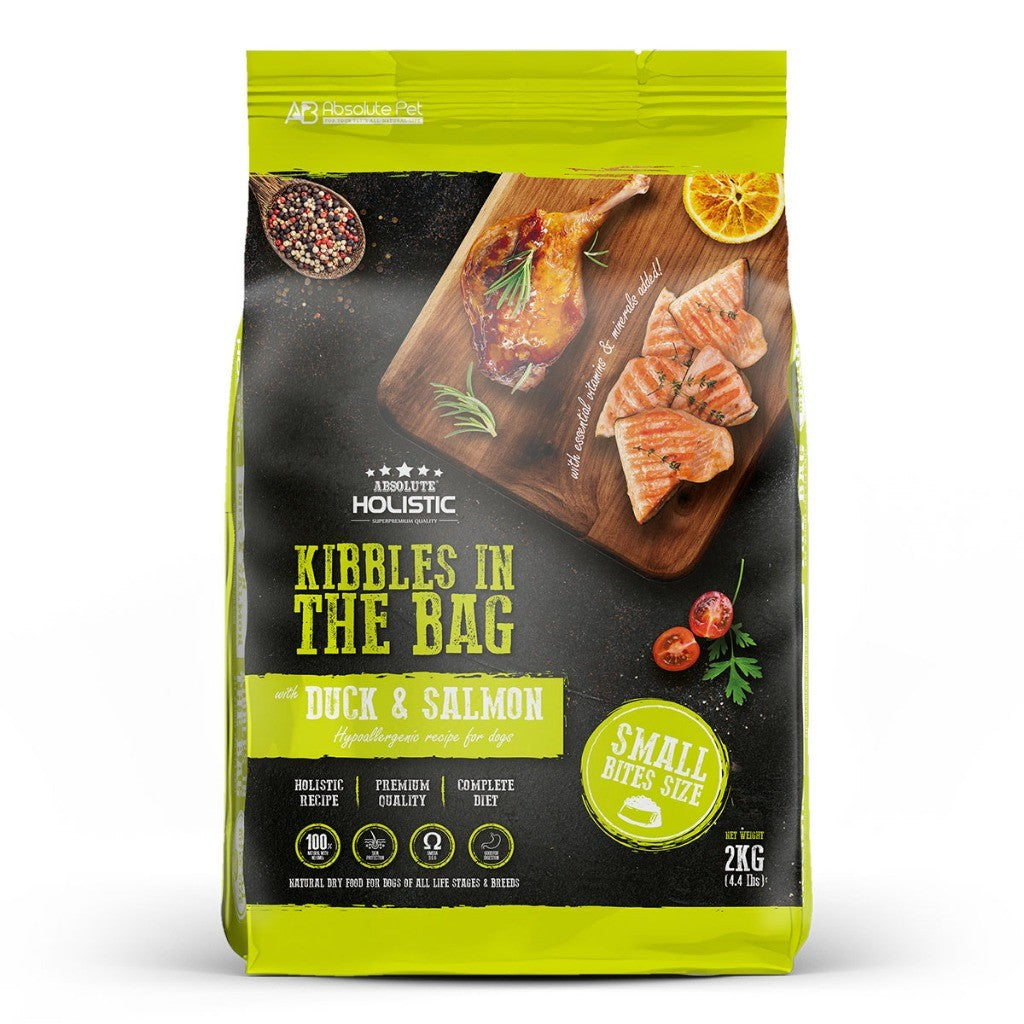 Absolute Holistic Kibbles in the Bag Grain-Free Dog Food 2kg | Singapore Made