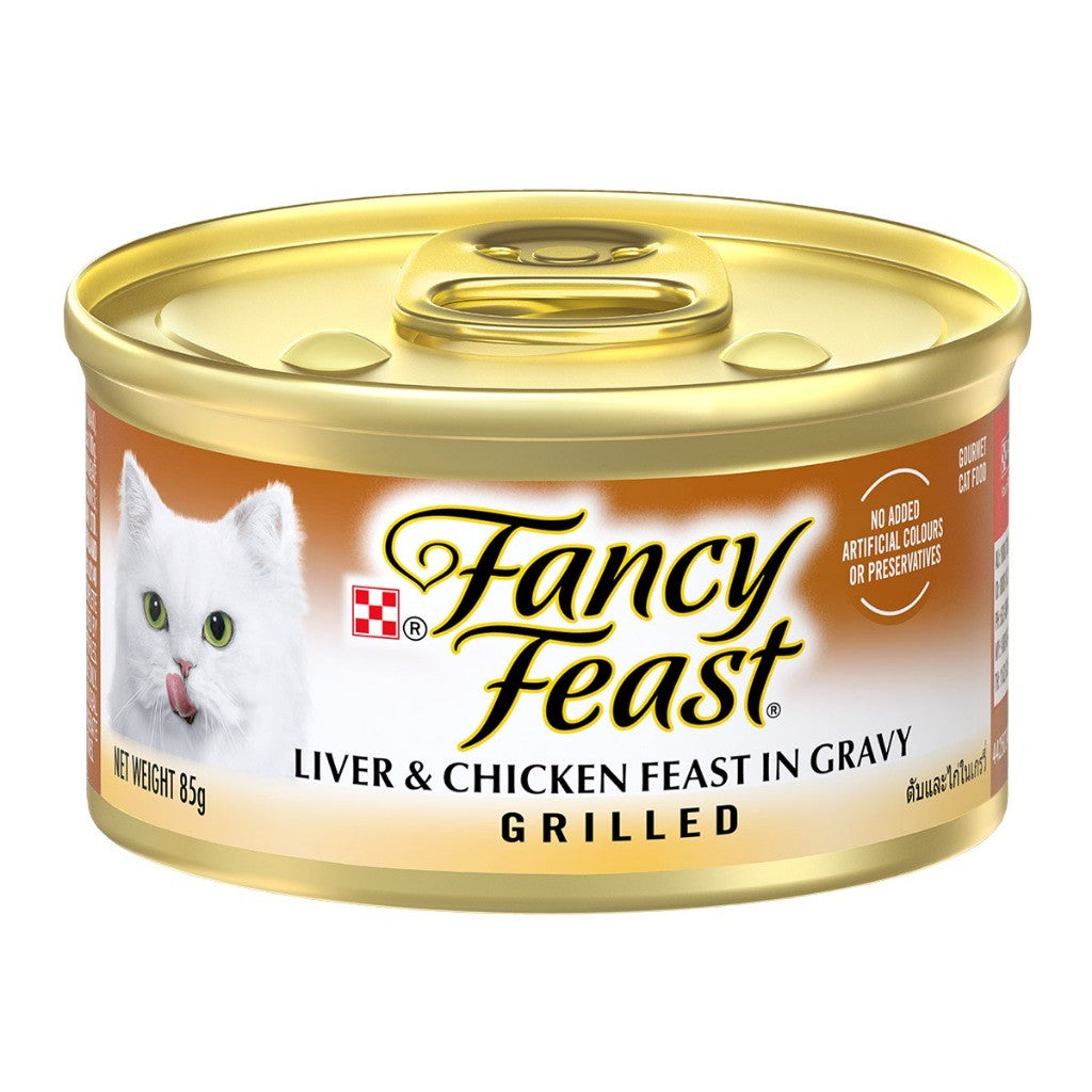 [24 Cans] Fancy Feast Cat Can Food 85g