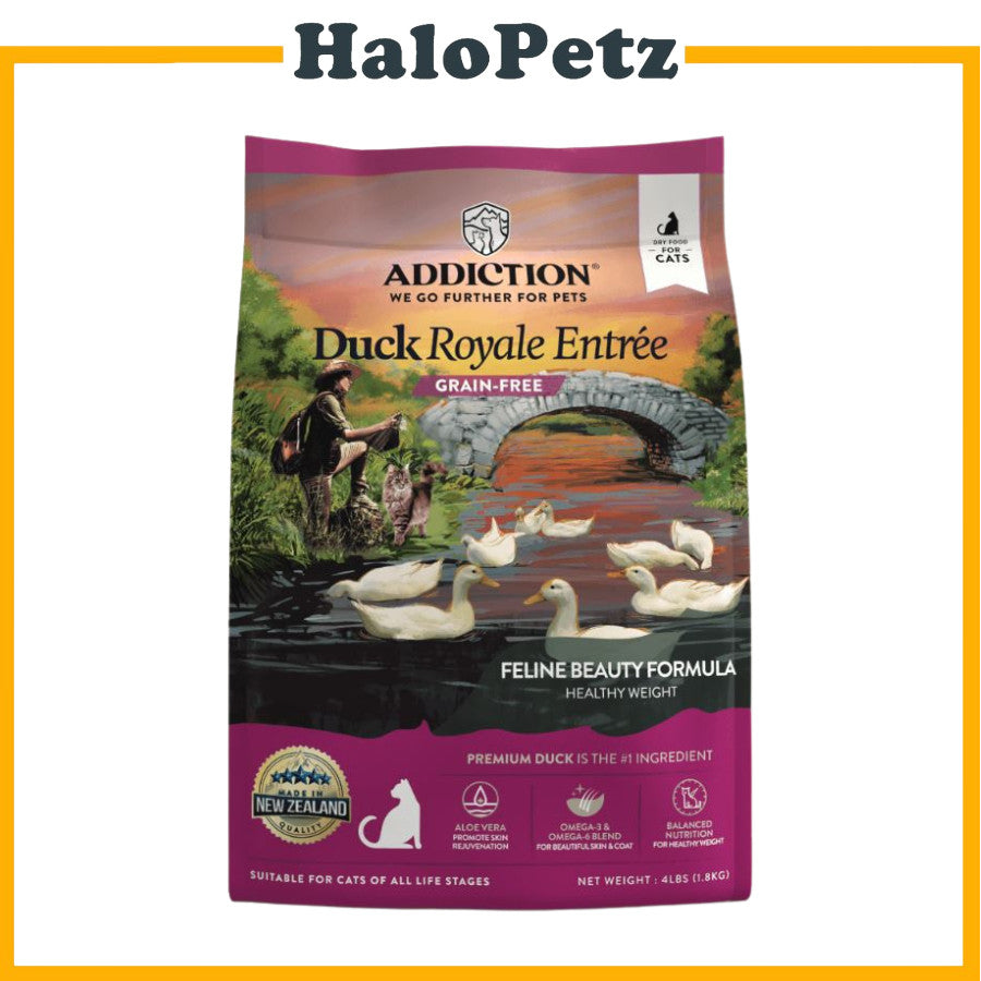 Addiction Grain Free Cat Dry Food | Wild Island | Salmon Duck Chicken | Venison