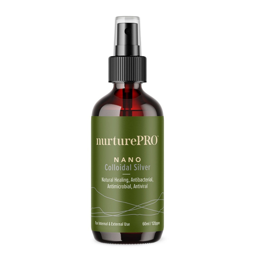 NurturePRO NANO Colloidal Silver Pet Treatments for Wounds | Natural Healing, Antibacterial, Antimicrobial, Antiviral