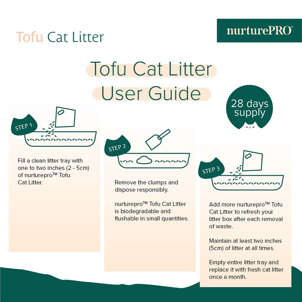 Nurture PRO Tofu Cat Litter 7L