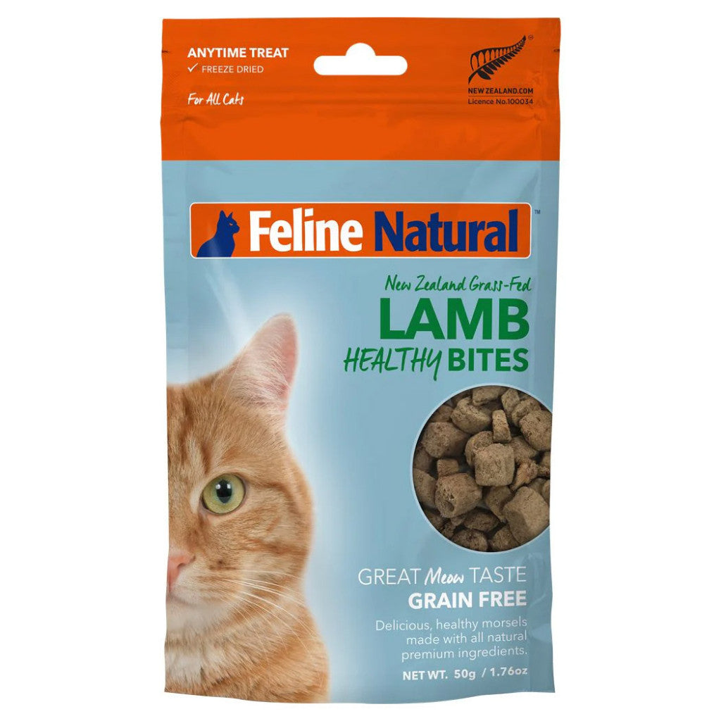Feline Natural Healthy Bites Freeze Dried Cat Treats 50g
