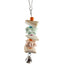 Bird Toy Accessories | Coconut Husk House for Birds | Rattan Ball Wooden Chew Toy