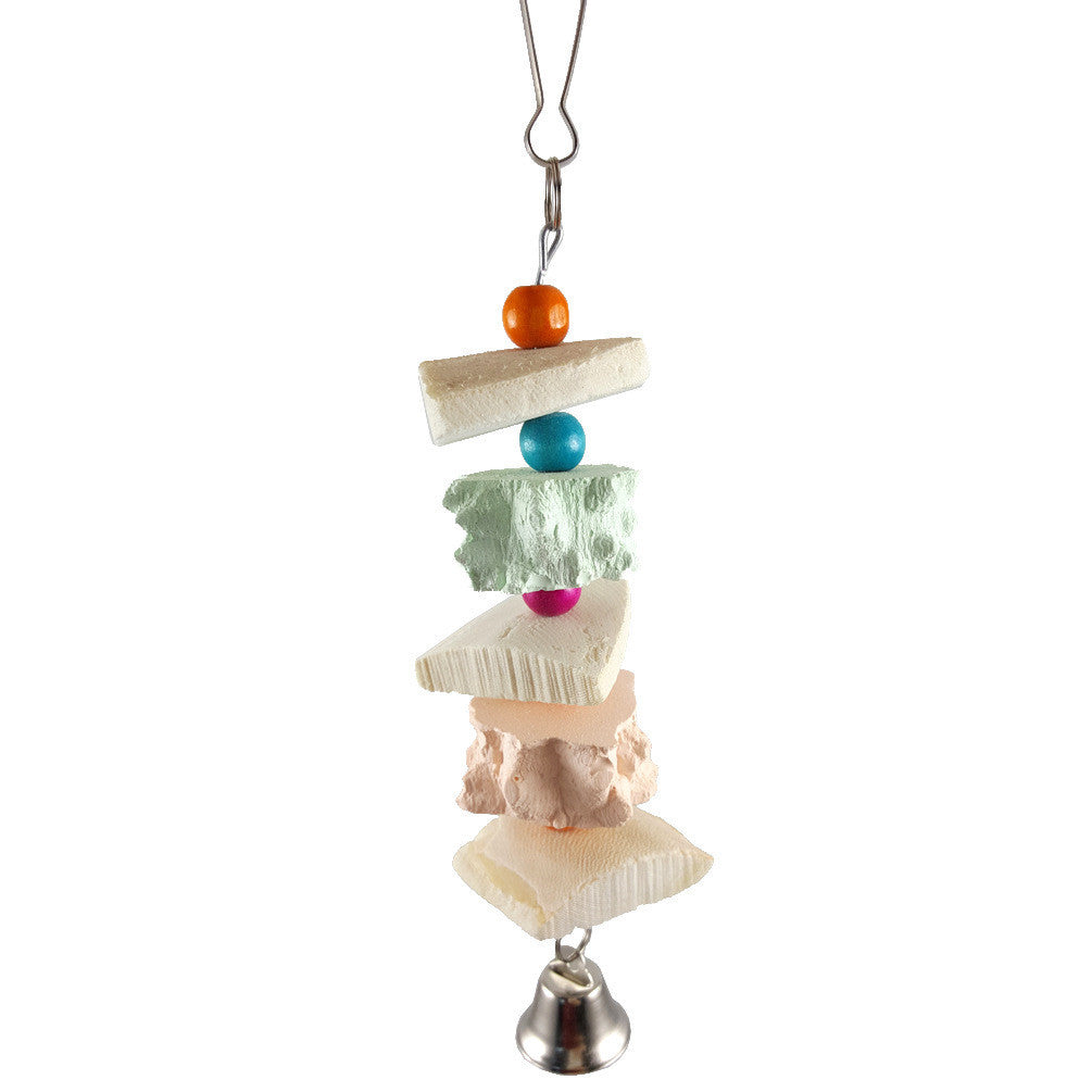 Bird Toy Accessories | Coconut Husk House for Birds | Rattan Ball Wooden Chew Toy