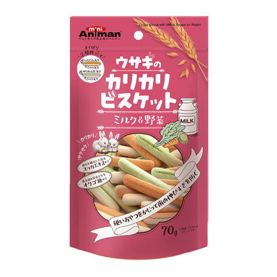 Mini Animan Crispy Biscuit/Treats for Small Animals Rabbit 70g