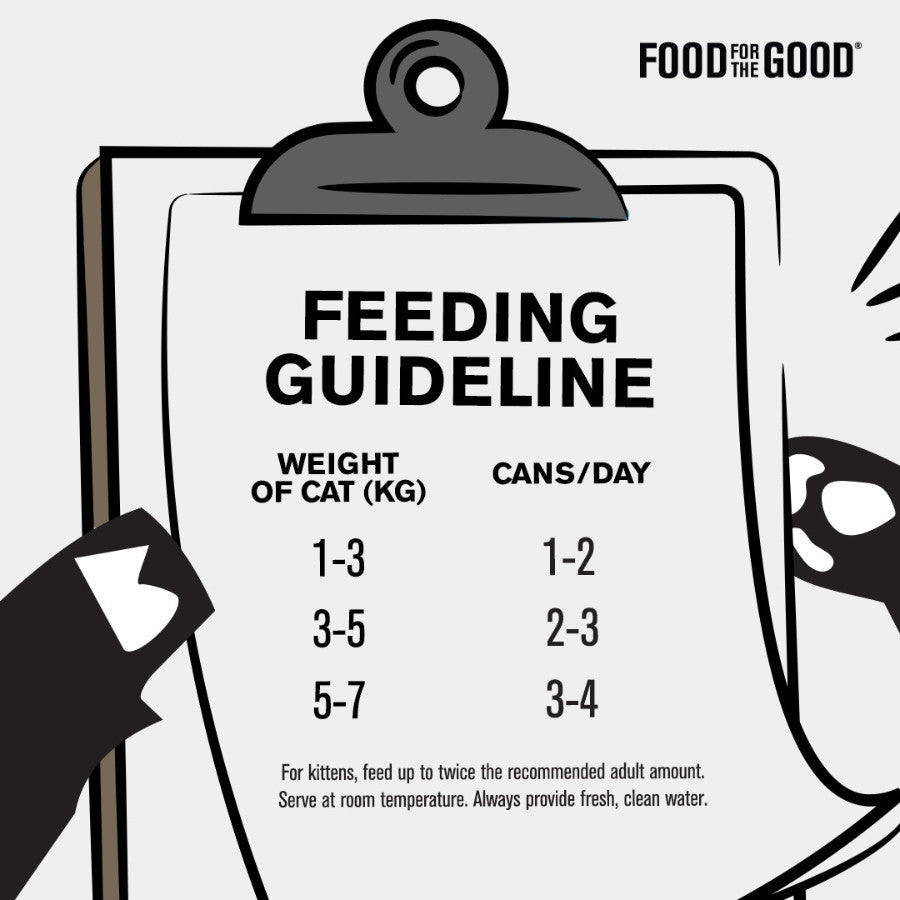 Food For The Good Smoothies Cat Canned Food 80g | Rabbit/Chicken/Quail/Rabbit/Tuna/Salmon/Duck Can Food