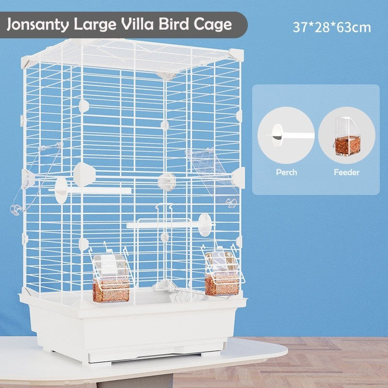 Jonsanty Bird Cage For Lovebird | Conure | Budgie | Parakeet