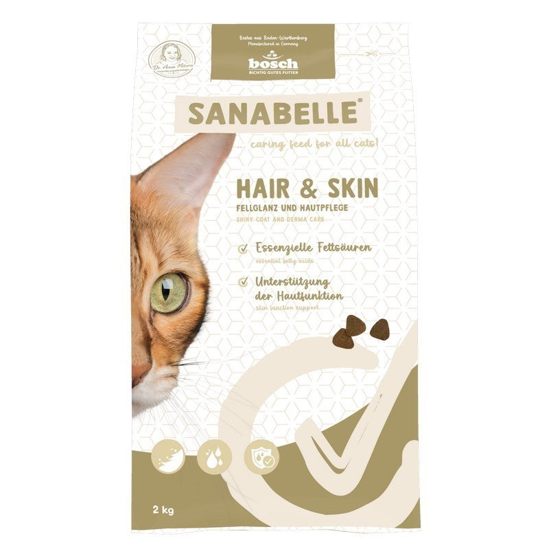 Sanabelle Cat Dry Food 8kg | Adult Sensitive Lamb Poultry Urinary Hair & Skin Grande