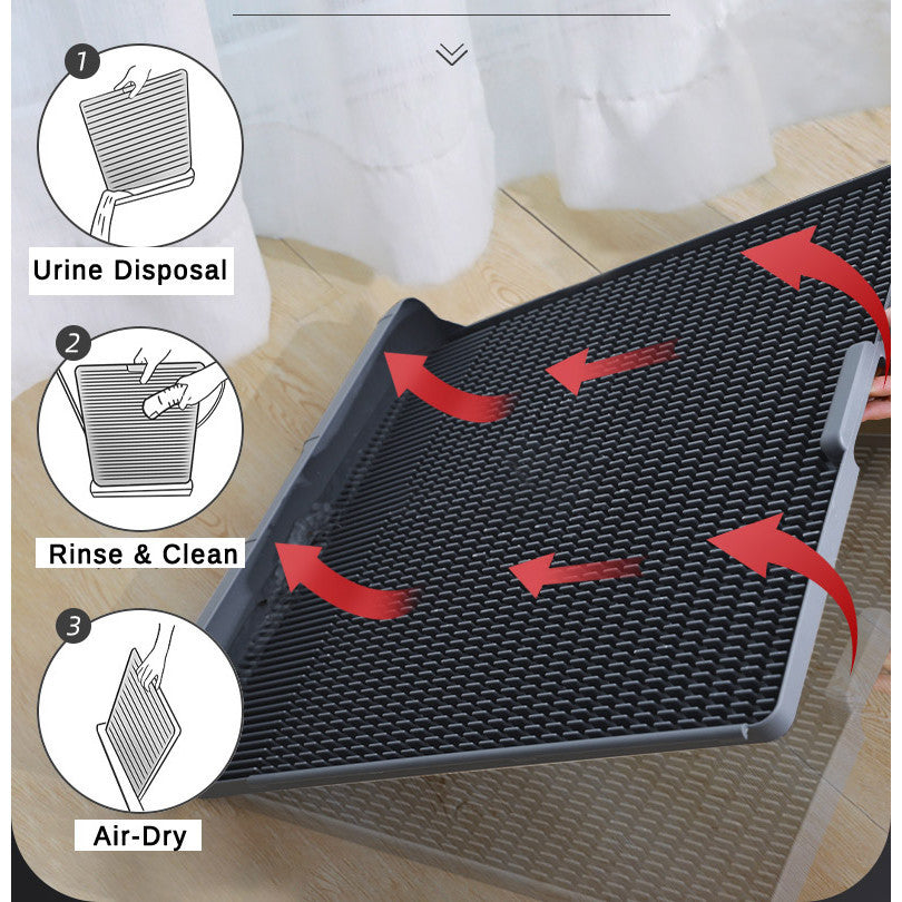 Washable Pet Training Pee Tray -No Pee Pad -Dogs, Puppies