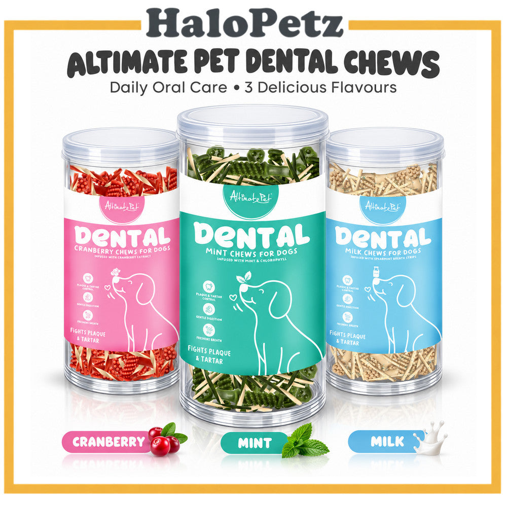 Altimate Pet Dental Chew Value Tub for Dogs
