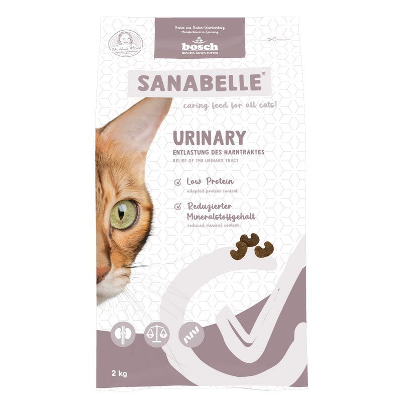 Sanabelle Cat Dry Food 400g Kitten Adult Sensitive Lamb Poultry Urinary Hair & Skin
