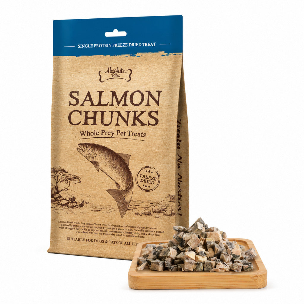 Absolute Bites Single Protein Whole Prey Freeze Dried Treats 80g