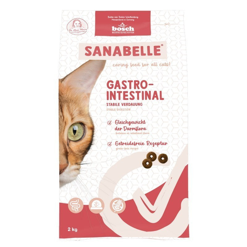 Sanabelle Cat Dry Food 400g Kitten Adult Sensitive Lamb Poultry Urinary Hair & Skin