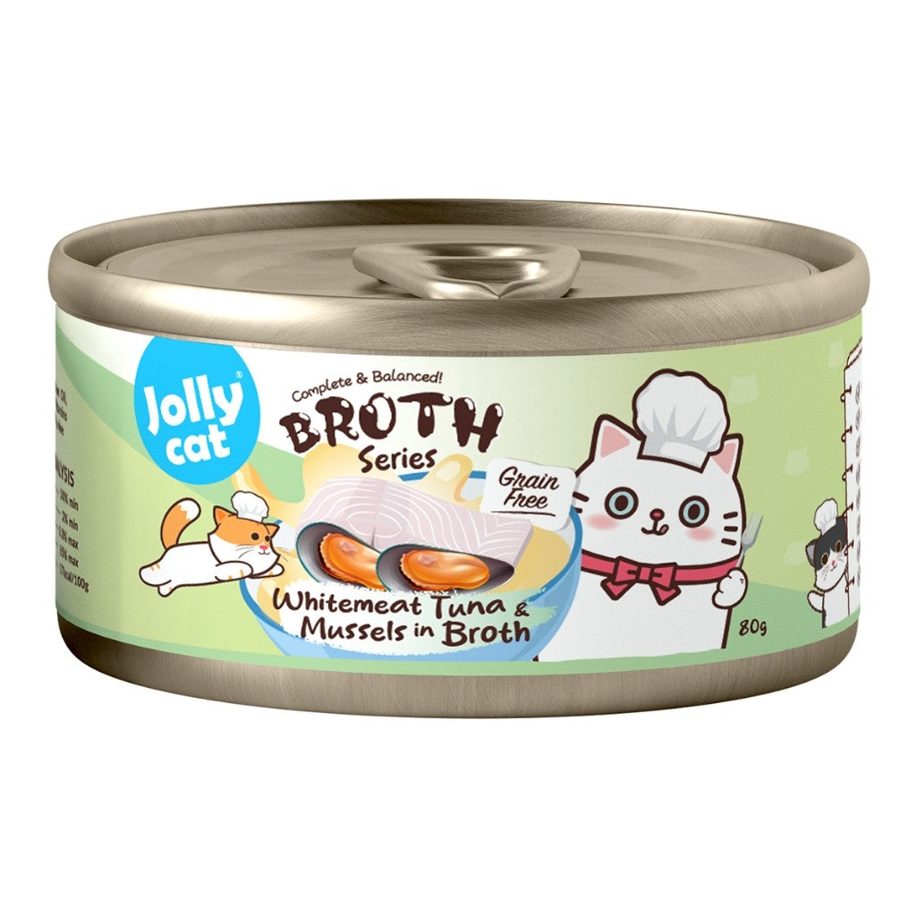 Jolly Cat Broth | Care Can Food - 80g -Complete | Jollycat