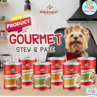 Stella & Chewy's Dog Gourmet Stew and Pate Canned Dog Food 12.5oz | Adult & Puppy