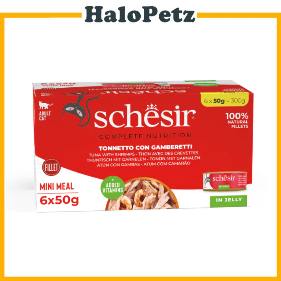 Schesir Cat Canned Food (6x50g) Multipack