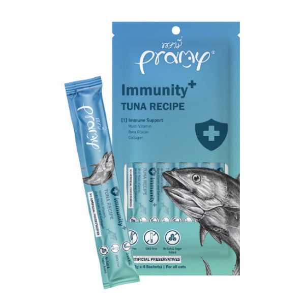 Pramy Smoothie Lickable Cat Treats 56g (14g x 4)