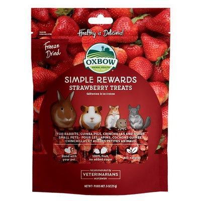 Oxbow Simple Rewards Treats (Rabbits, Guinea Pigs, Chinchilla) Baked Apple, banana