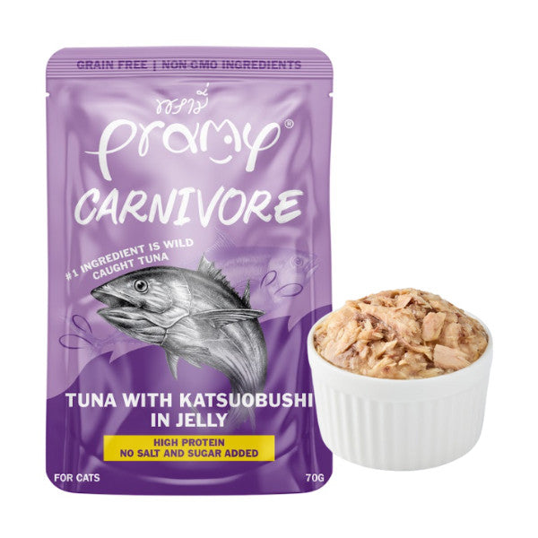 Pramy Carnivore Pouches for Cats 70g