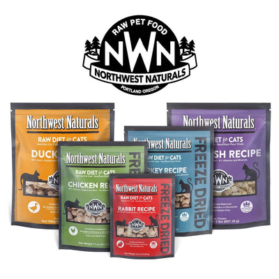 Northwest Naturals Freeze Dried Nibbles & Treats for Cats 11oz
