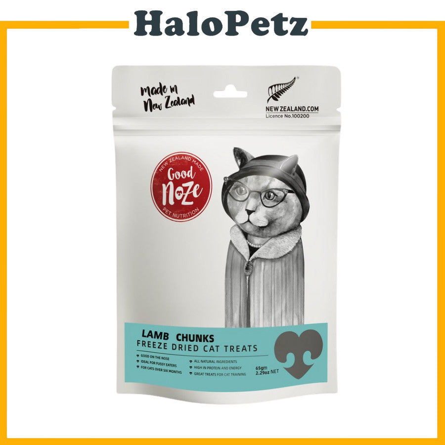 Goodnoze Cat Treats Beef | Carp | Hoki | Salmon Chunks | Lamb